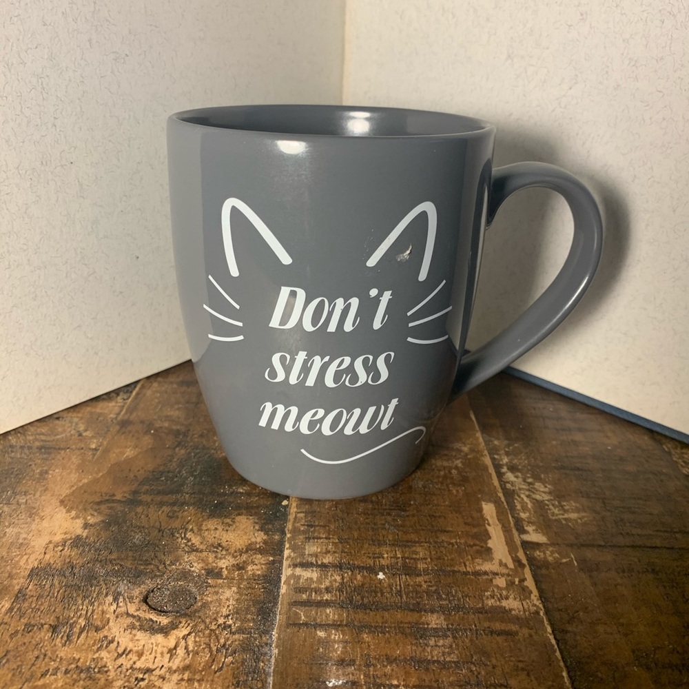Ceramic Coffee Mug- 4.5”L , 3.6”D